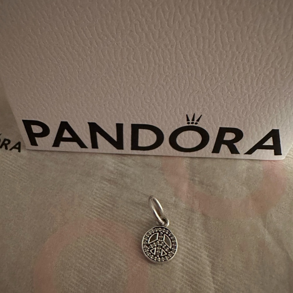PANDORA Peace Dangle Charm (Retired)